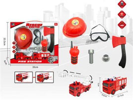 Fireman Tools and Truck Set