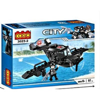 City Law Enforcement BLACK OPS Assorted