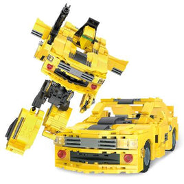 Yellow Battle Robot Convertible 544 PCS