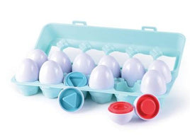 12 Shape Sorter Eggs